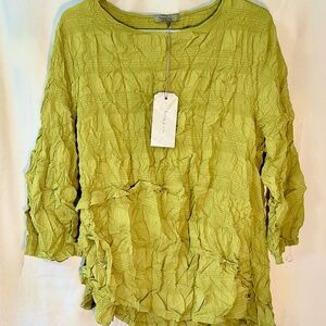 Chalet et Ceci Crinkle Blouse